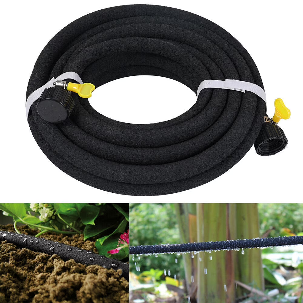 25/50/98FT Porous Soaker Drip Line Hose A69288