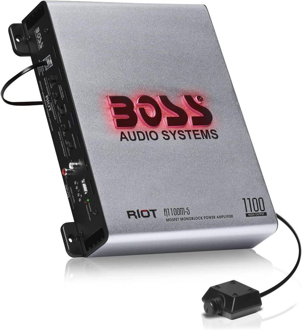 1100 Monoblock Class A/B Subwoofer Amplifier, Pack of 2 B39416