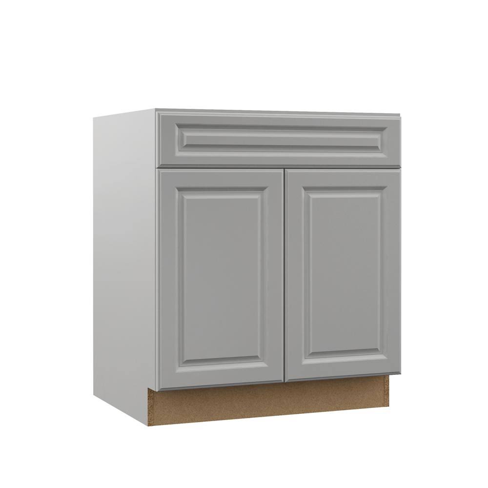 Heron Gray Sink Base Kitchen Cabinet G8986