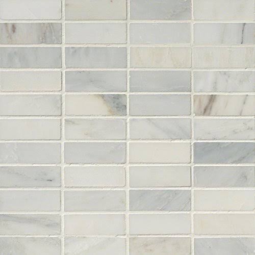 1 x 3 Marble Mosaic Tile Y7502