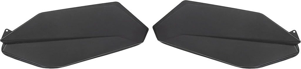 Lower Door Panel Insert with Metal Frame Black Pair L82757