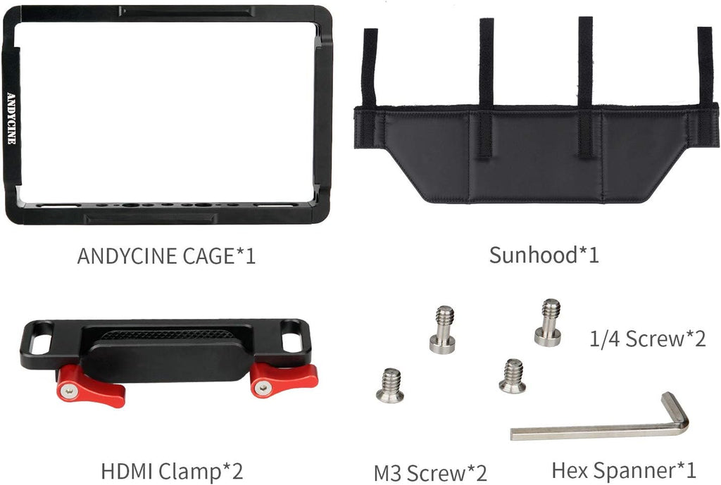 Monitor Cage with Sunhood G241