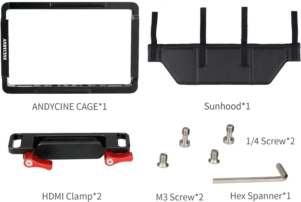 Monitor Cage with Sunhood G241
