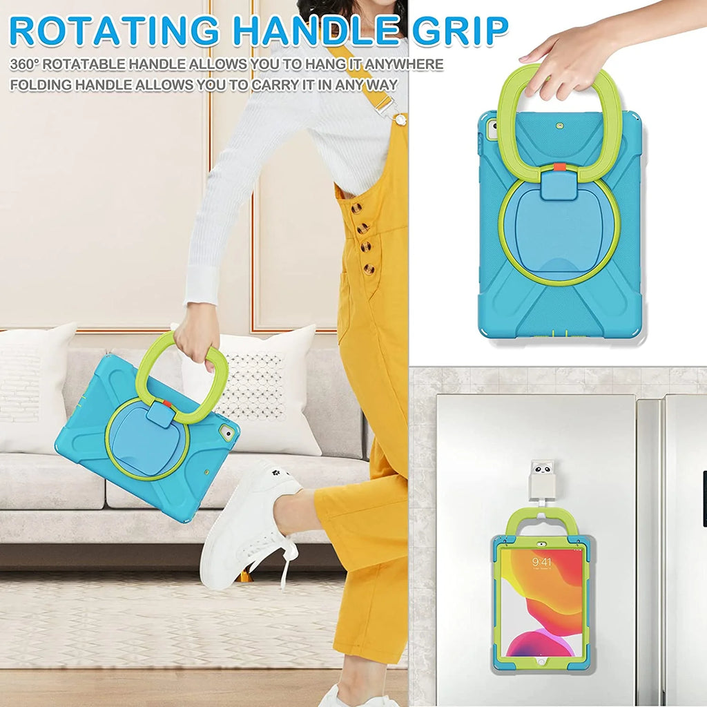 iPad 9.7 inch Shockproof Rugged Cover with Pencil Holder F2895