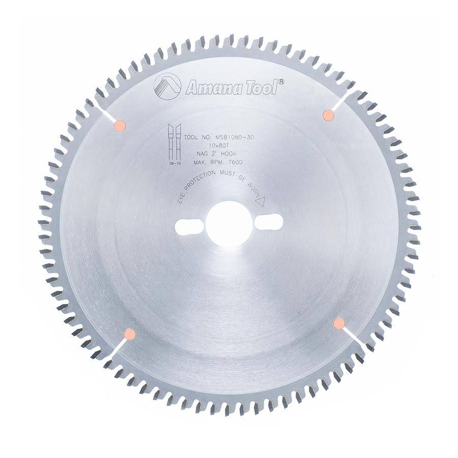 Carbide Tipped Double-Face Melamine 10 inch 80T Saw Blade F339393