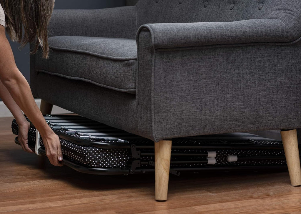 Folding Bed with Memory Foam Mattress and Carrying Bag B2549