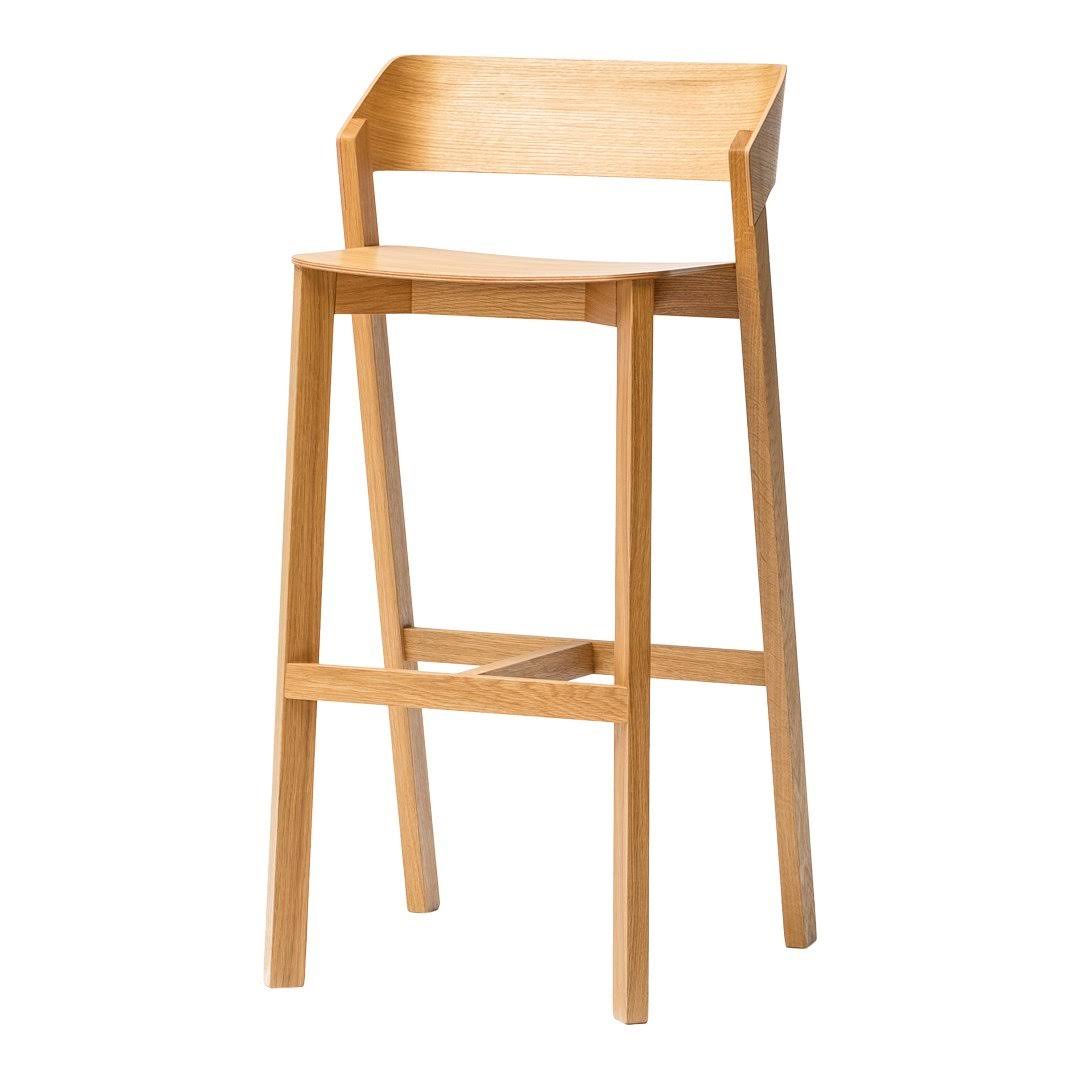 Oak Frame Barstool Z344502