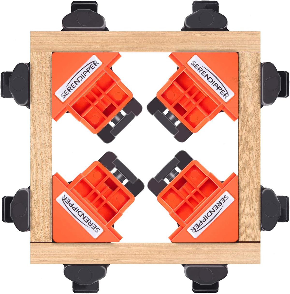 4PCS 90 Degree Right Angle Corner Clamps D7628