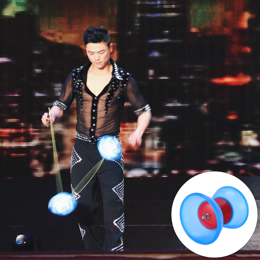 Plastic Bowl Diabolo Juggling Chinese Yo Yo Classic Toy with Hand Stick G37563
