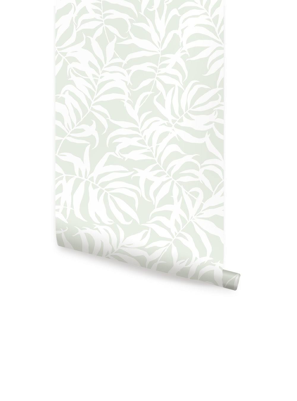 Sage Peel and Stick Wallpaper D296