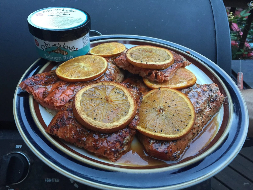 Salmon Rub and Seasoning Mix, 16 oz. H155463