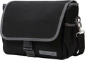 Black Waterproof Bicycle Pannier Bag with Shoulder Strap U53078