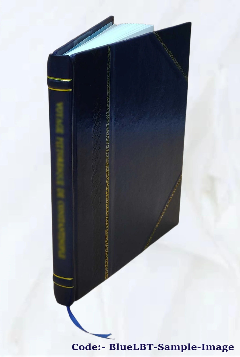 Leather Bound Book O632
