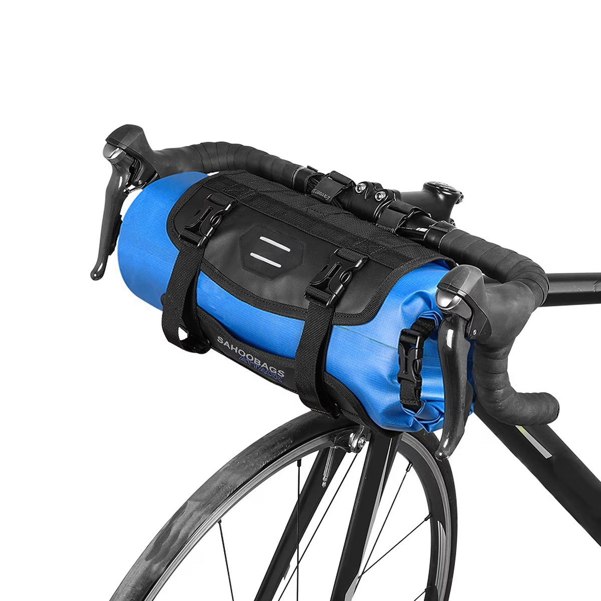 Bike Pannier with Roll Closure, 3 L- 7 L Adjustable, Waterproof Bicycle Bag G912