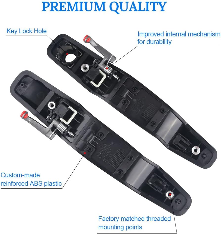 4Pcs Exterior Door Handle for Pickup SUV 2007-2013 Y401