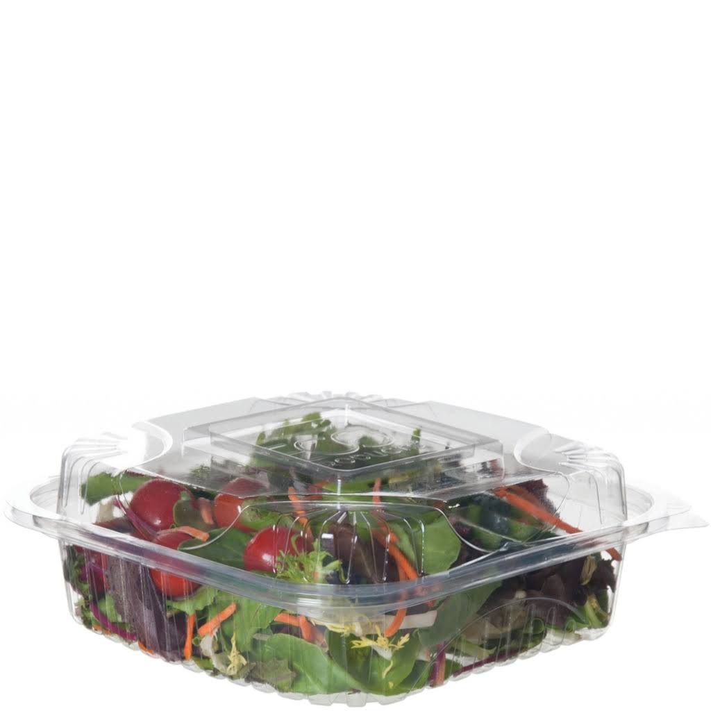 8 inch Clear Clamshell - Case of 160 F723