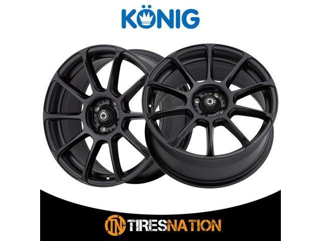 Matte Black 18x8 Wheel B541517