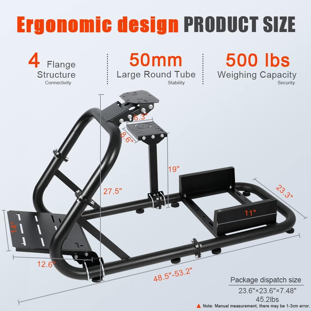 Racing Sim Cockpit 50mm Round Tube H178