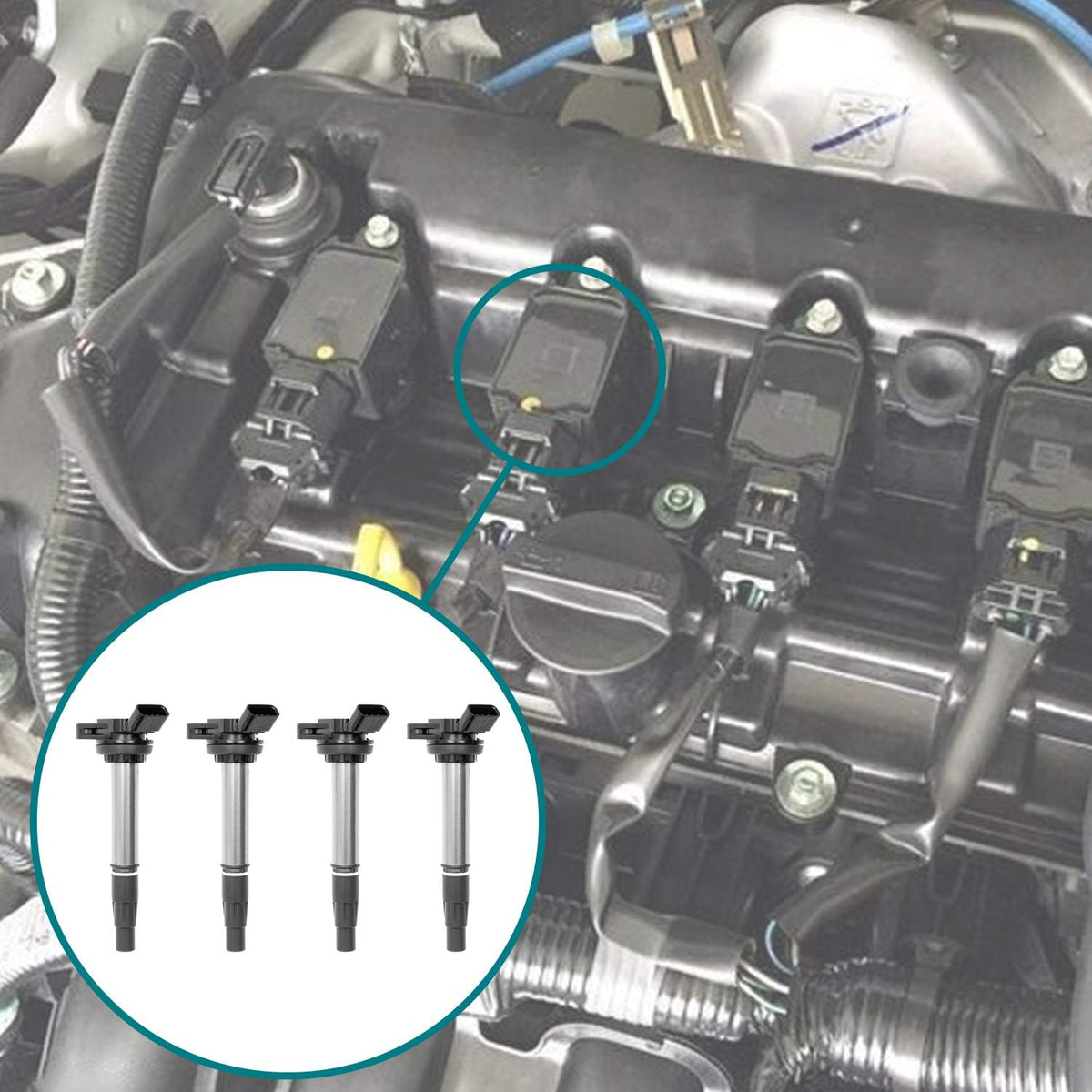 Ignition Coil Pack Set of 4 X309