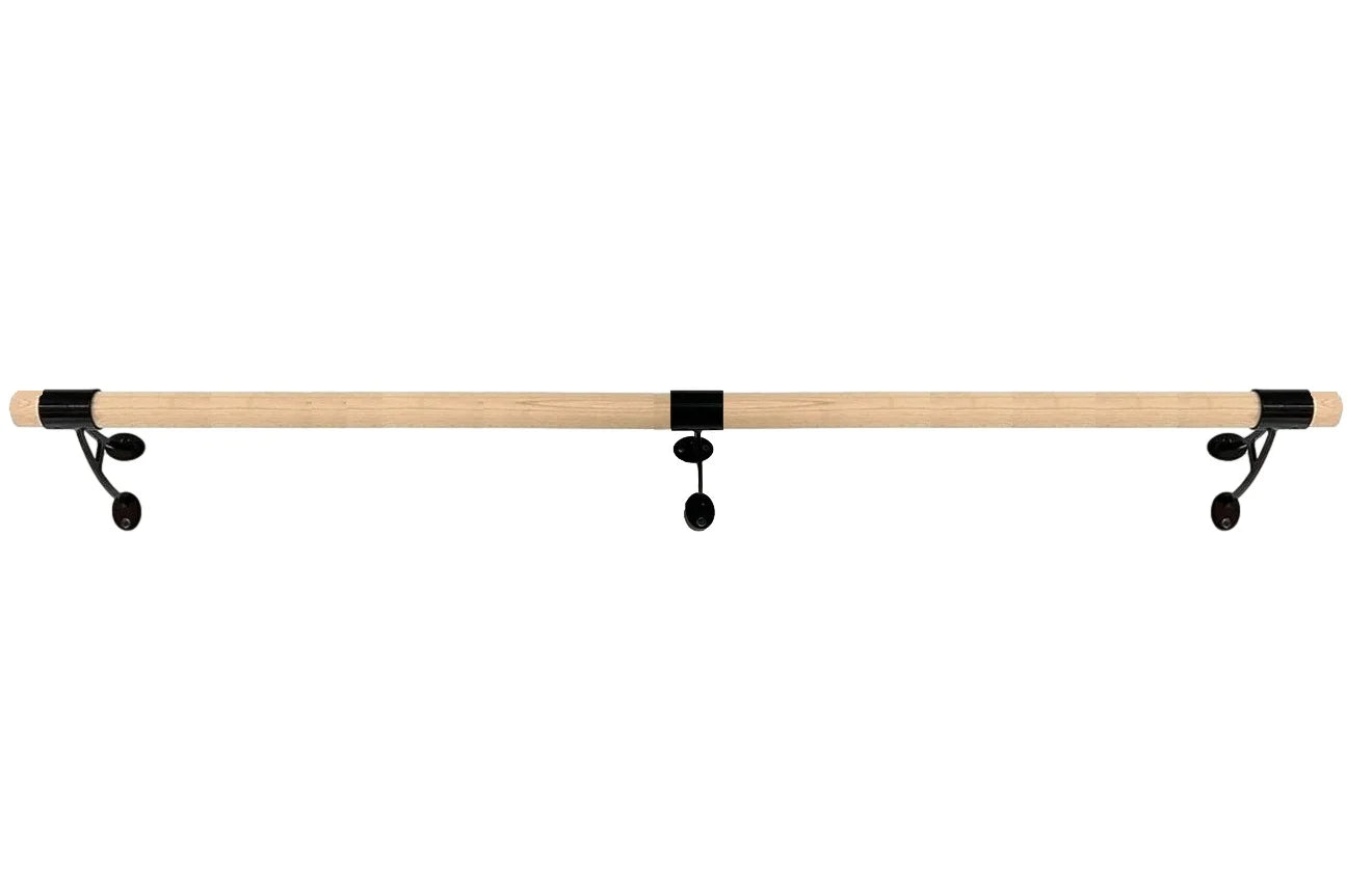 Black Wall Mounted Ballet Barre Y705