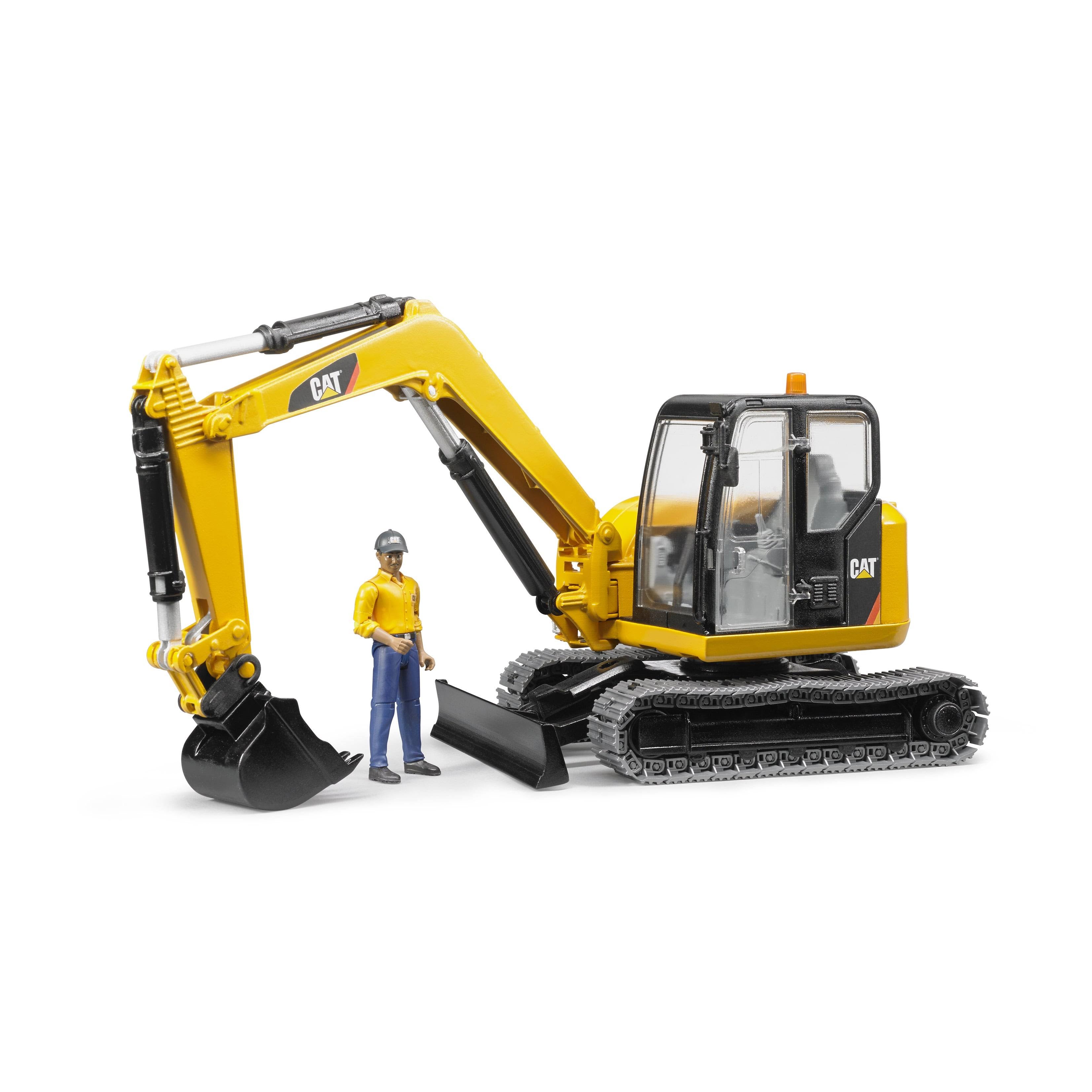 Cat Mini Excavator with Worker R855930