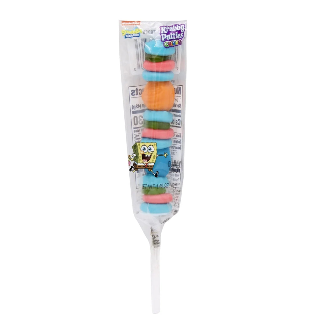Nickelodeon SpongeBob SquarePants Easter Gummy Candy Pop 1.31oz X724