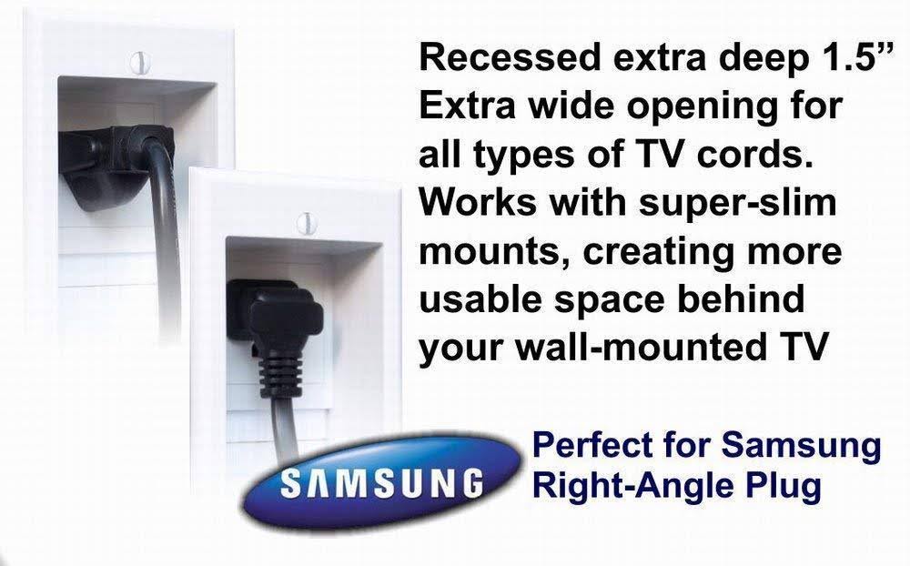 Recessed In-Wall Cable Management System L25598