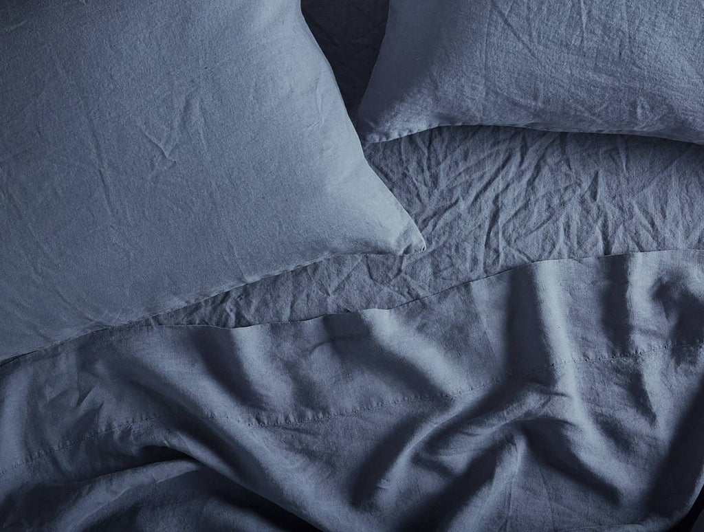 Organic Relaxed Linen Fitted Sheet King F680