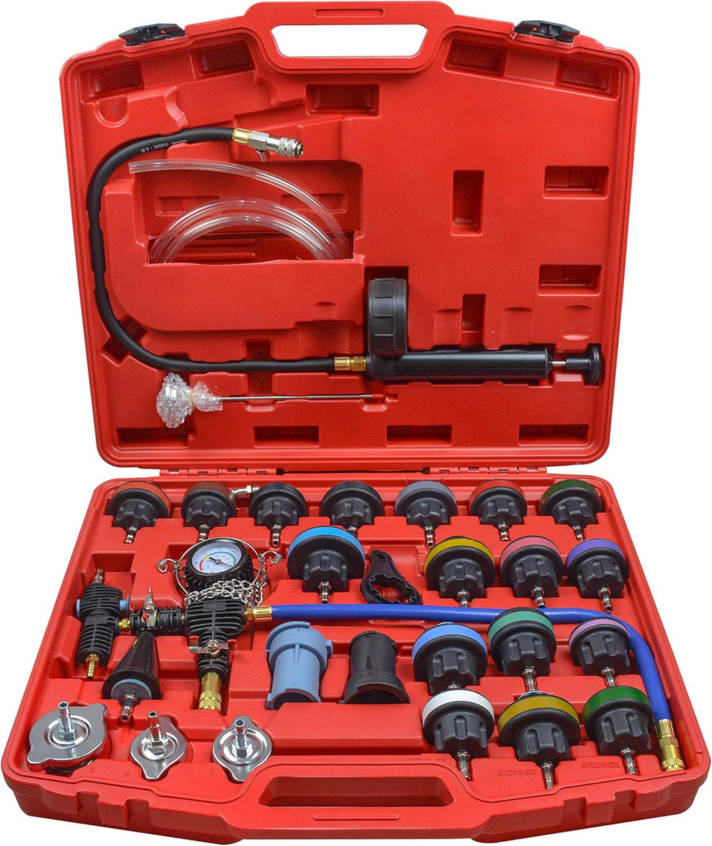 28PCS Universal Radiator Pressure Tester Kit Z432