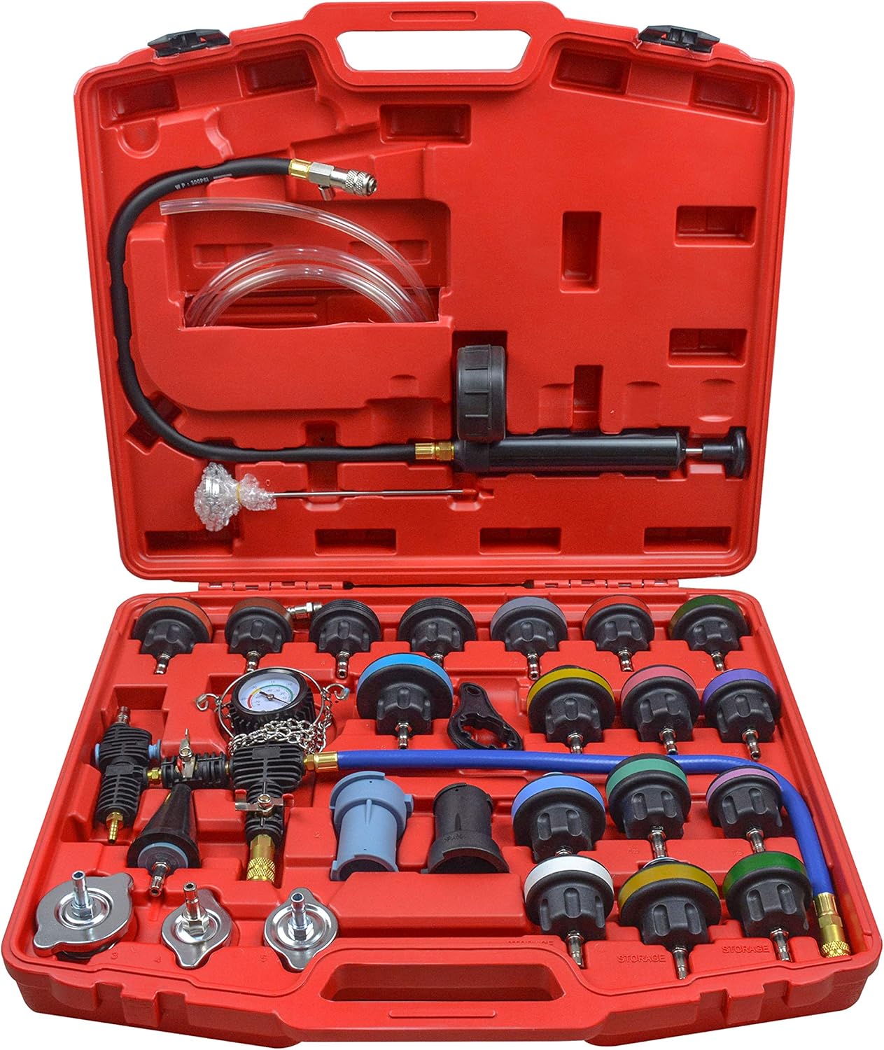 28PCS Universal Radiator Pressure Tester Kit Z432