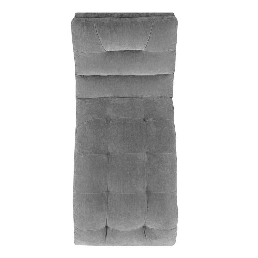 Mid-Century Fabric Chaise Lounge C396