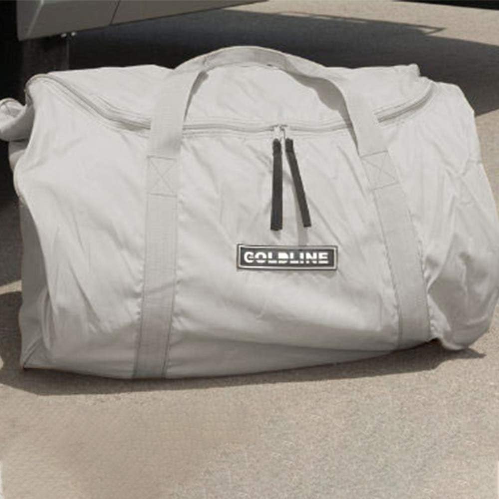 Tan Gray Waterproof Truck Camper Cover E2196