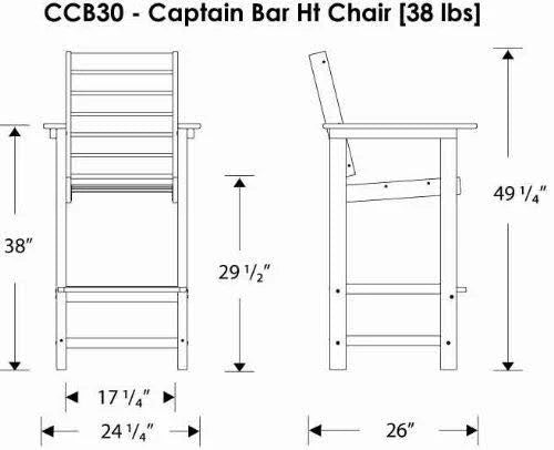 Mahogany Bar Chair T292272