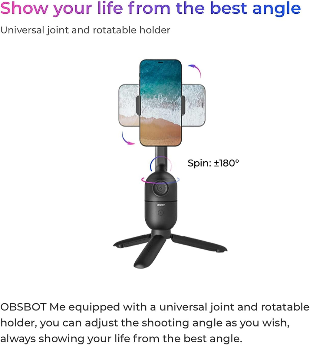 AI Tracking Tripod Phone Holder M6424