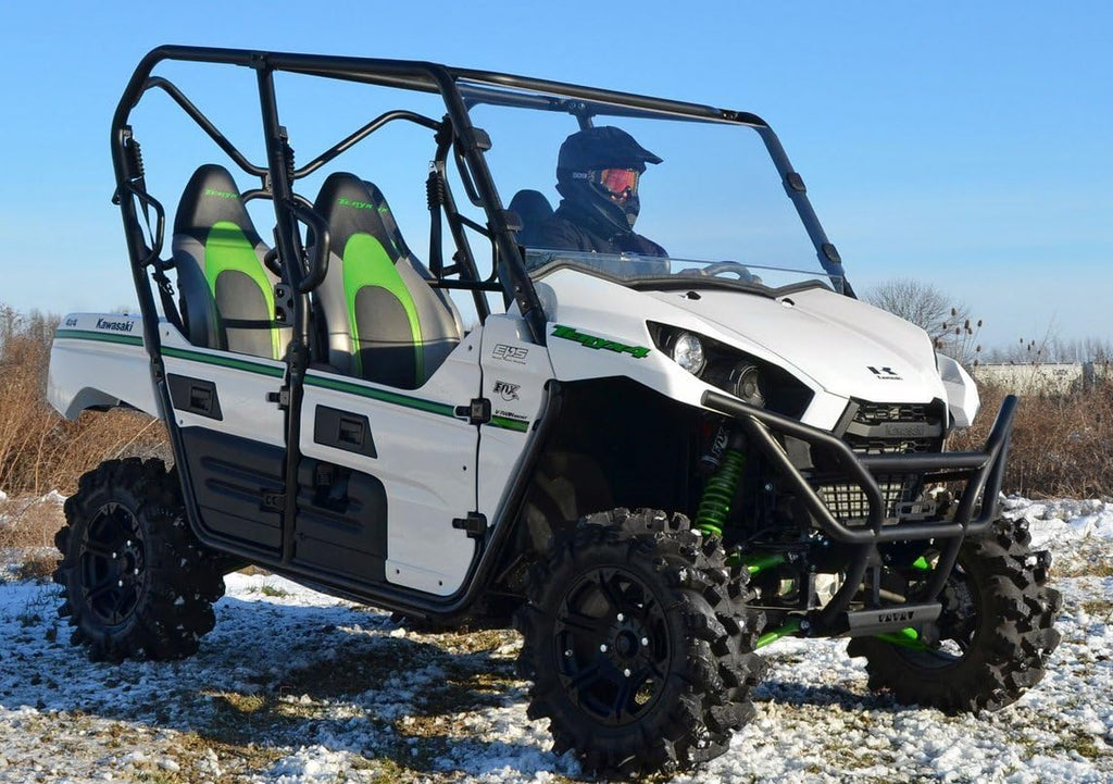 Heavy-Duty Full Windshield Clear Polycarbonate S485