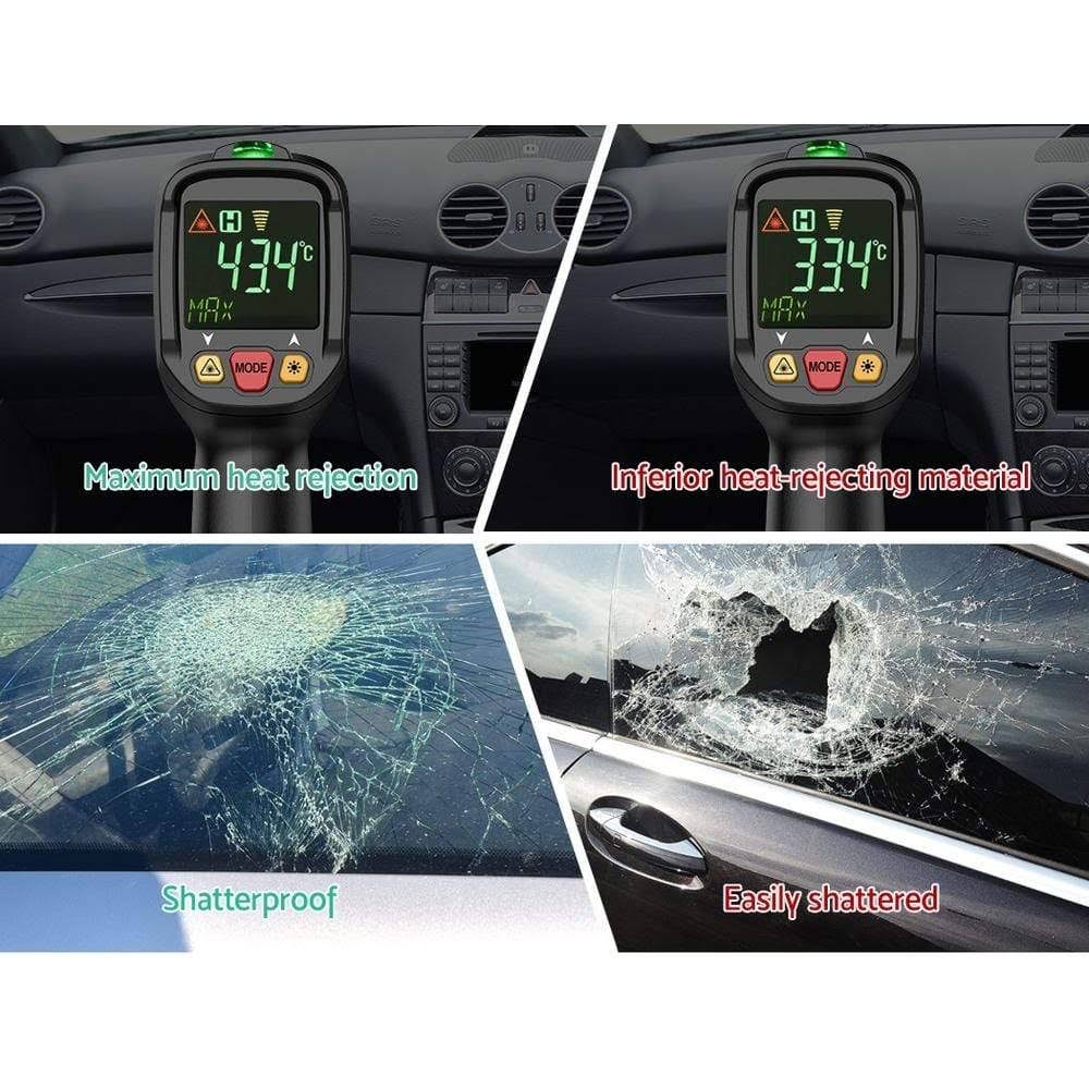 Black Window Tint Film 76cm x 7m VLT 35% A5945