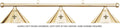 Brass Metal Shade Billiard Pool Table Light V7907