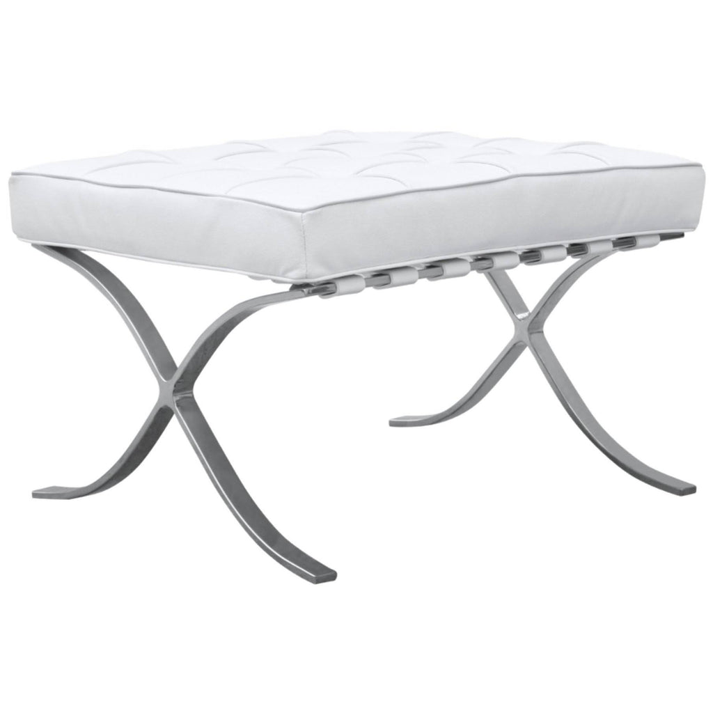 White Pavilion Ottoman B6403