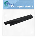 15 3/4" Cast Iron Pipe BBQ Grill Tube Burner Replacement Parts R8171
