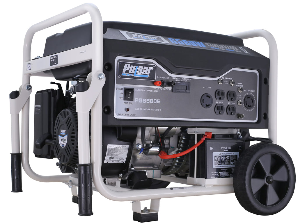 6580-Watt Portable Generator with Electric Start S969316