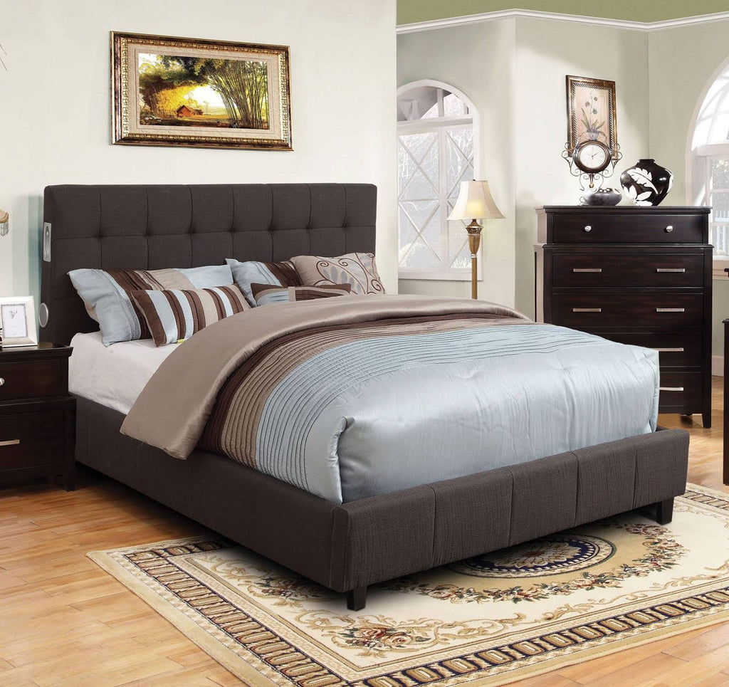 Black Metal Full Bed P76436