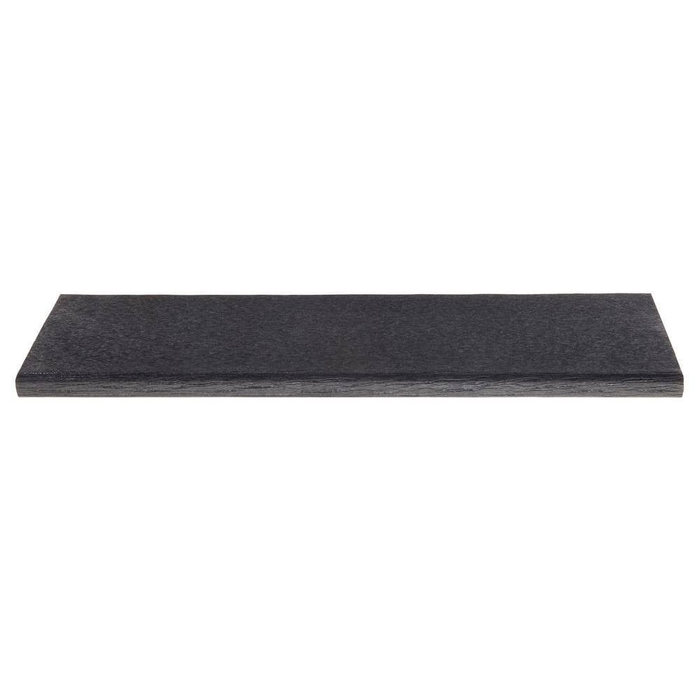 Charcoal Black Round Side Table Q543