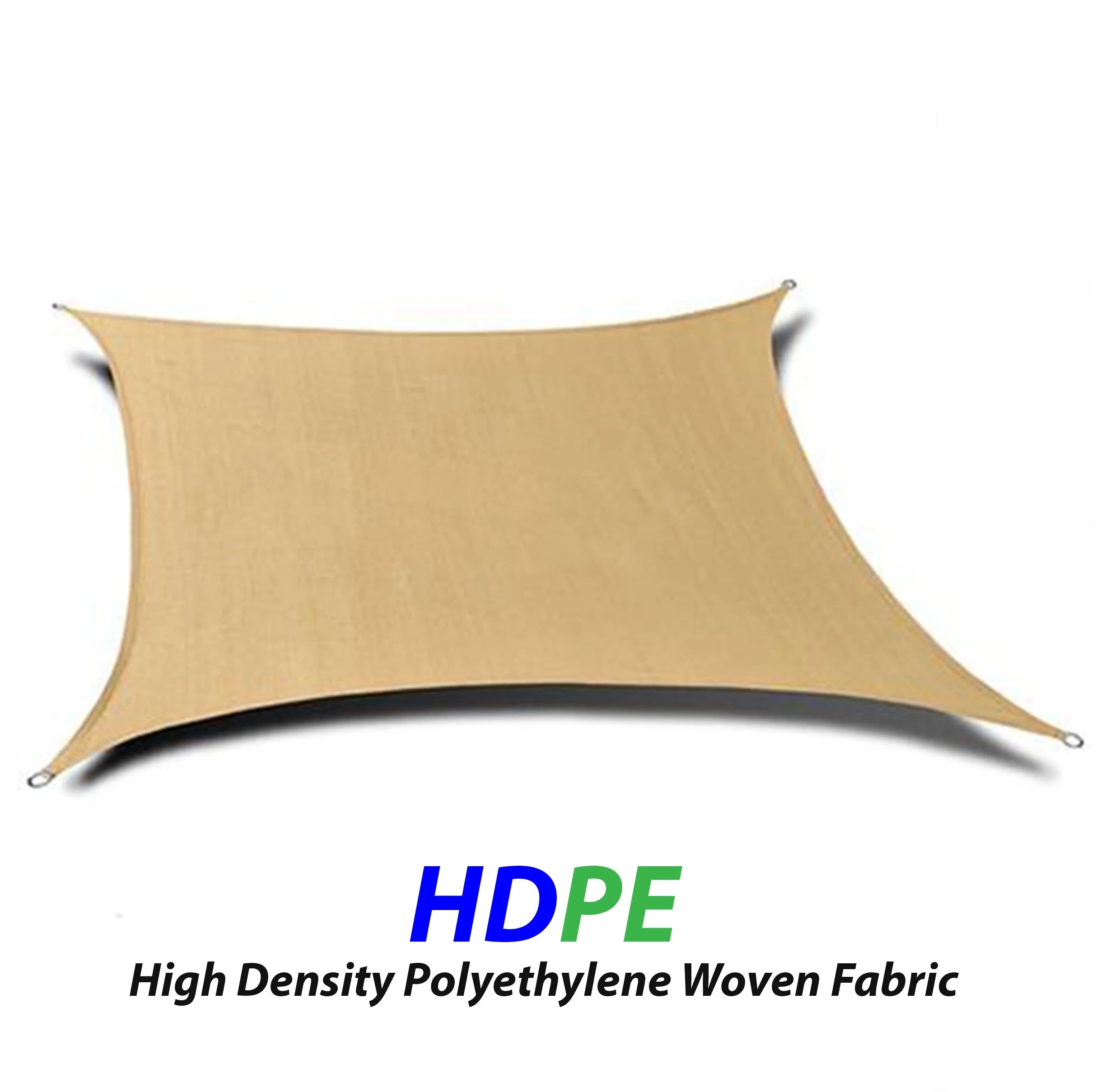 Sand 12 ft. Quadrilateral Sun Shade Sail C501