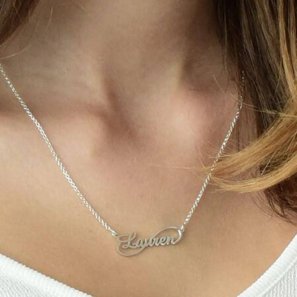 Gold Plated Name Necklace U8851