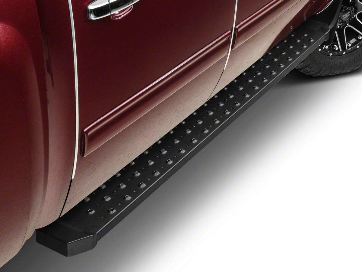 Textured Black Running Boards V806