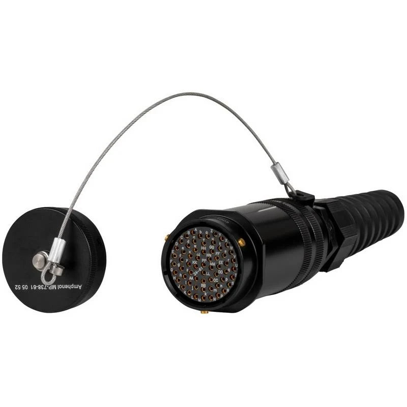 61-pin Multi-Pin Female Cable Connector with Dust Cap X6566