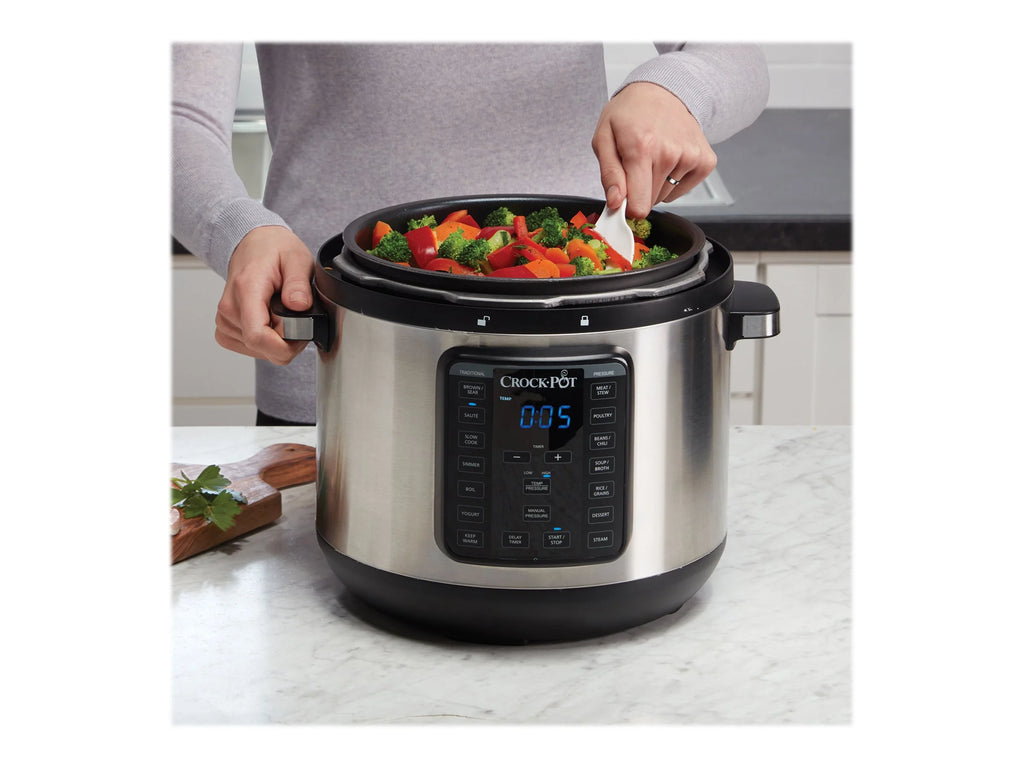 8 qt Stainless Steel Multi Cooker T9696