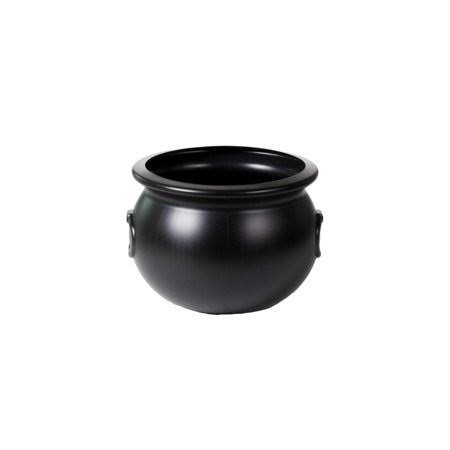 Black Plastic Cauldron N48960