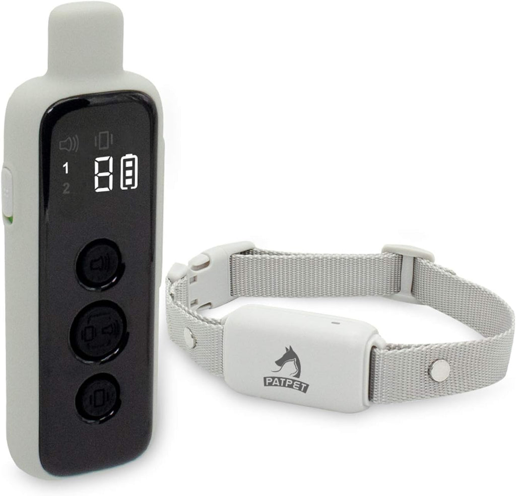 Non-Schock Remote Waterproof Rechargeable Dog Training Collar, Pack of 2 D63080