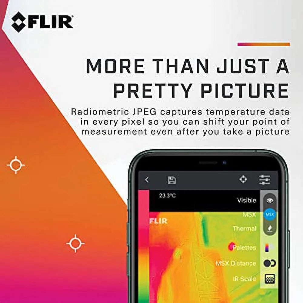 FLIR ONE Pro Thermal Camera for Smartphones with MSX Image Enhancement Technology B2855